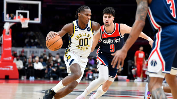 Indiana Pacers guard Bennedict Mathurin